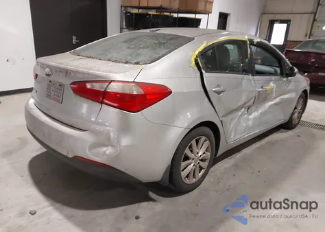 2014 Kia Forte Lx z USA, uszkodzony, nr VIN KNAFX4A63E5048051